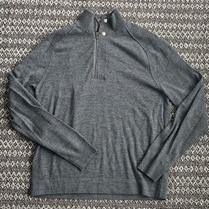 Banana Republic Merino Wool Quarter Zip